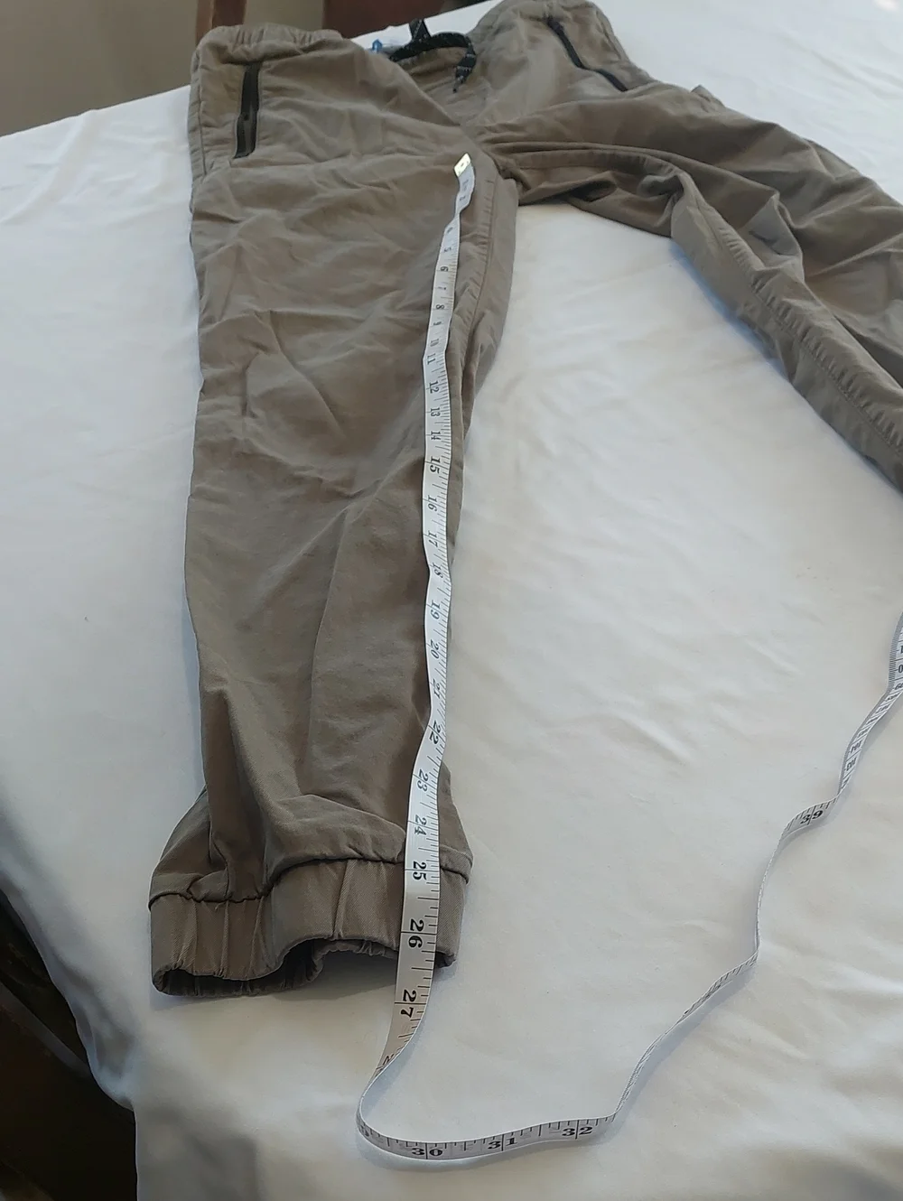 Old Navy Boys Casual Elastic-Waist Khaki Jogger Pants.Size 14 /16